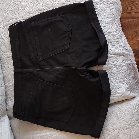 Old Navy Jean Shorts O.G. Straight High Rise Secret Smooth Pockets Size 8 - Picture 4 of 4